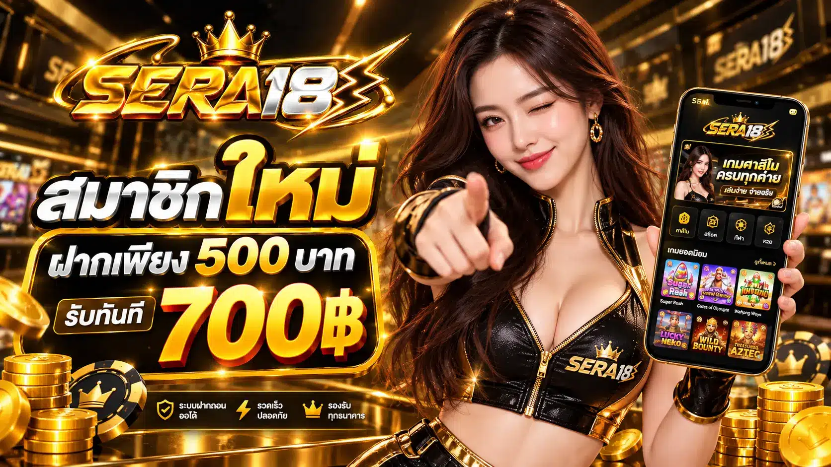 SERA18 โปรสมาชิกใหม่